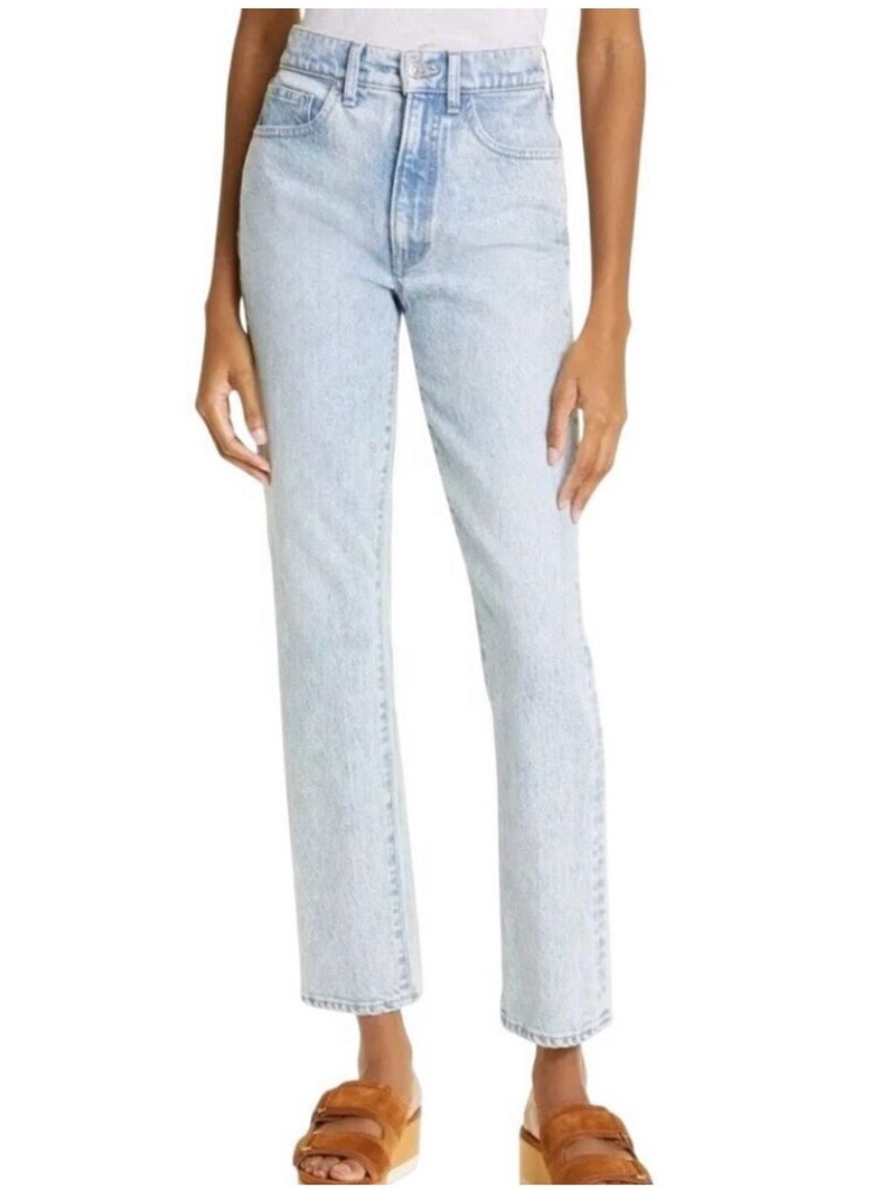 Veronica Beard Alenah Slim Straight High Rise Jeans Size 29